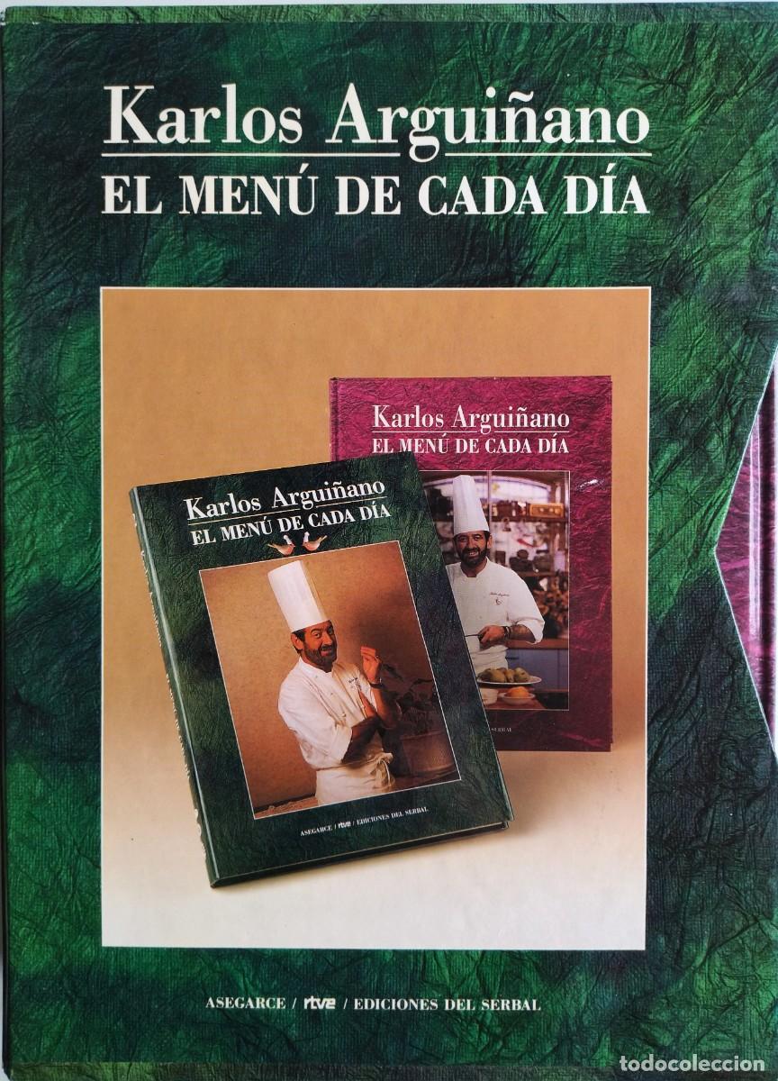 Libros: EL MENU DE CADA DIA. 2 TOMOS. KARLOS ARGUI&Ntilde;ANO. - Foto 1