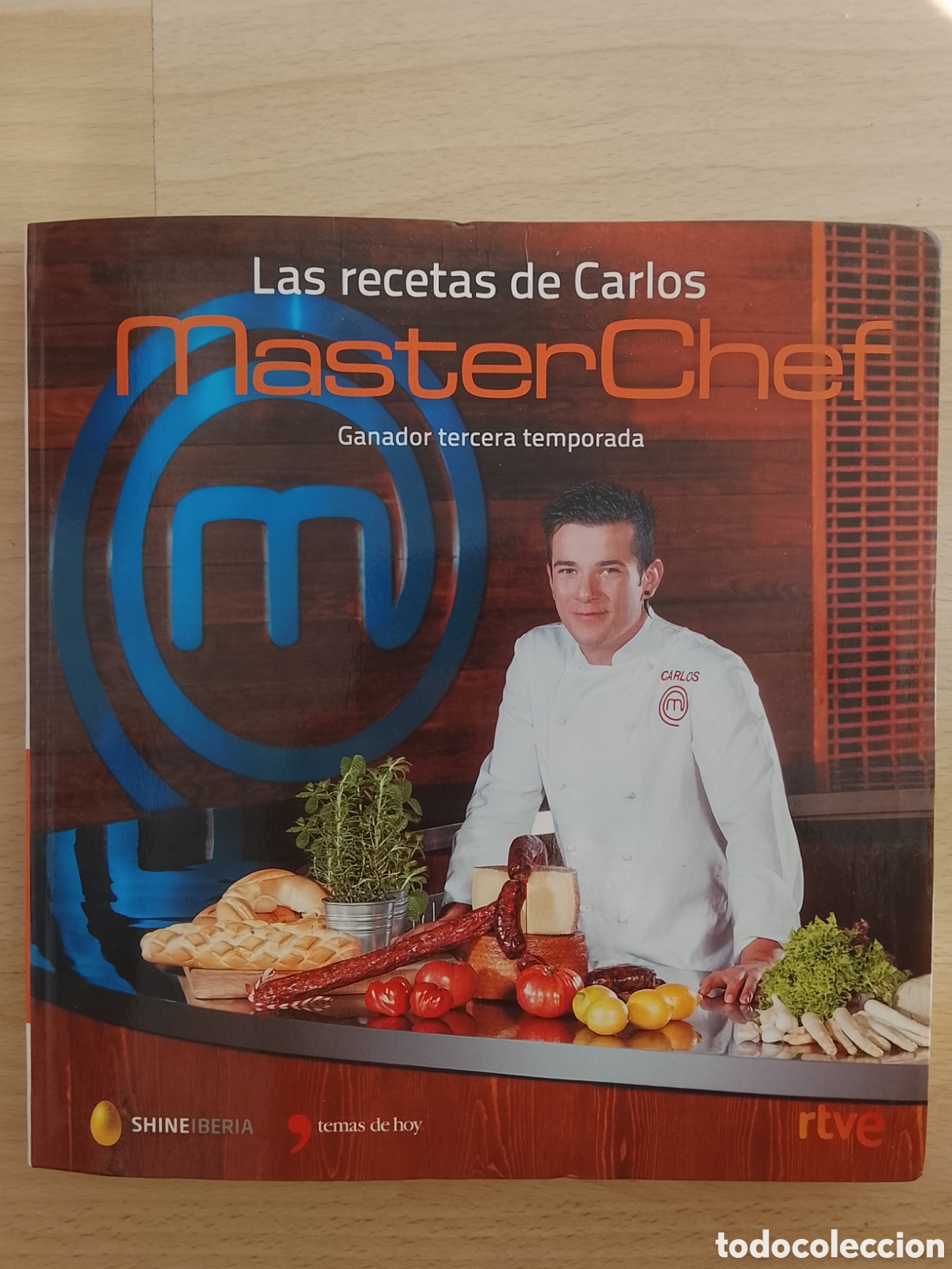 Libros: Las recetas de Carlos Masterchef - Foto 1