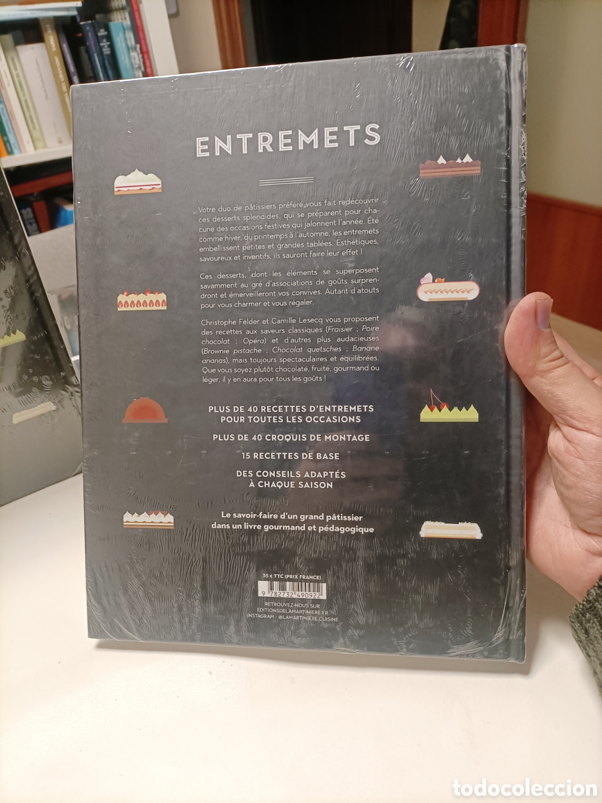 Libros: 2 Libros, Entremets 40 Desserts DException - Foto 4