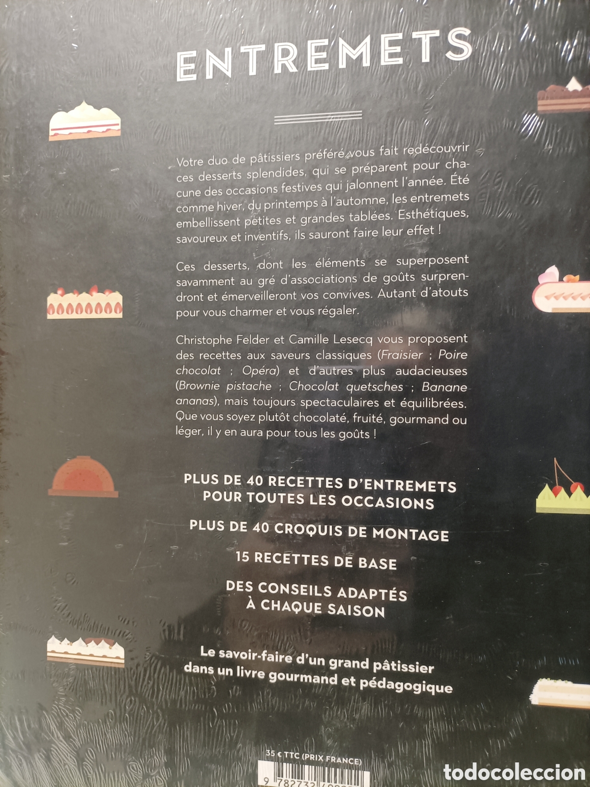 Libros: 2 Libros, Entremets 40 Desserts DException - Foto 5