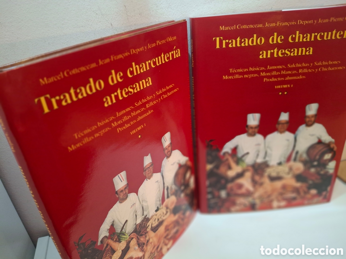 Libros: TRATADO DE CHARCUTERIA ARTESANA, VOLUMEN 1, DOS PARTES, V.V.A.A., OTERO-GARRIGA, 1997