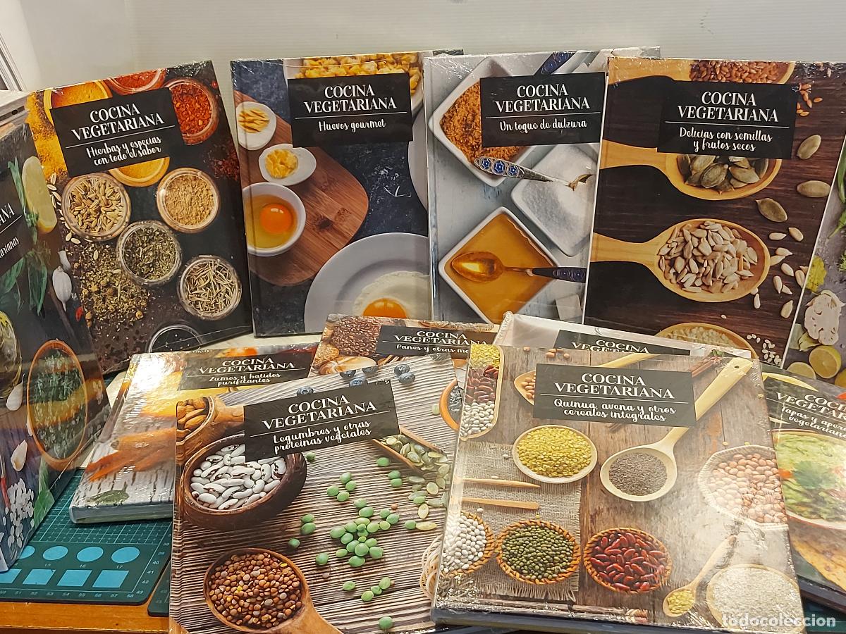 Libros: COCINA VEGETARIANA | LOTE 12 LIBROS DISTINTOS | EL PA&Iacute;S | NUEVOS Y PRECINTADOS