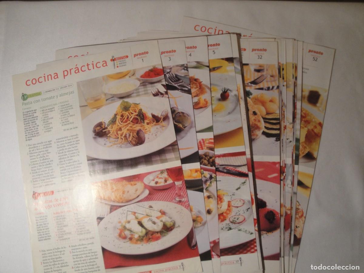 Livros: Cocina Pr&aacute;ctica. Coleccionable de la revista Pronto de 52 fasc&iacute;culos. Falta el 2. Nuevos.
