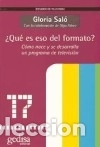 Libros: &iquest;Qu&eacute; es eso del formato? - Gloria Sal&oacute; - Foto 2