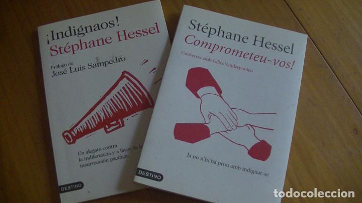 Libros: STEPHANE HESSEL. 2 LIBROS: INDIGNAOS / COMPROMETEU-VOS. - Foto 1