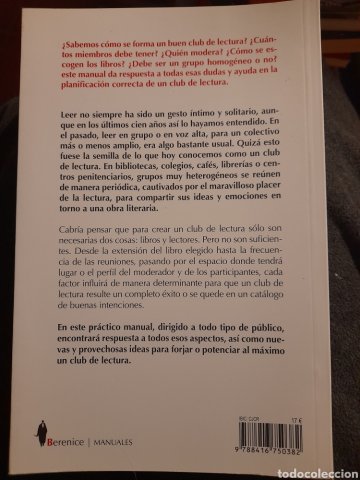 Libros: Manual del club de lectura. - Foto 2