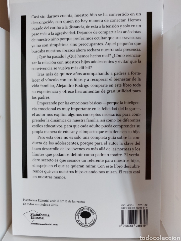 Libros: C&oacute;mo prevenir conflictos con adolescentes. De Alejandro Rodrigo. - Foto 2