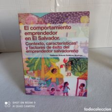 Libros: EL COMPORTAMIENTO EMPRENDEDOR EN EL SALVADOR.