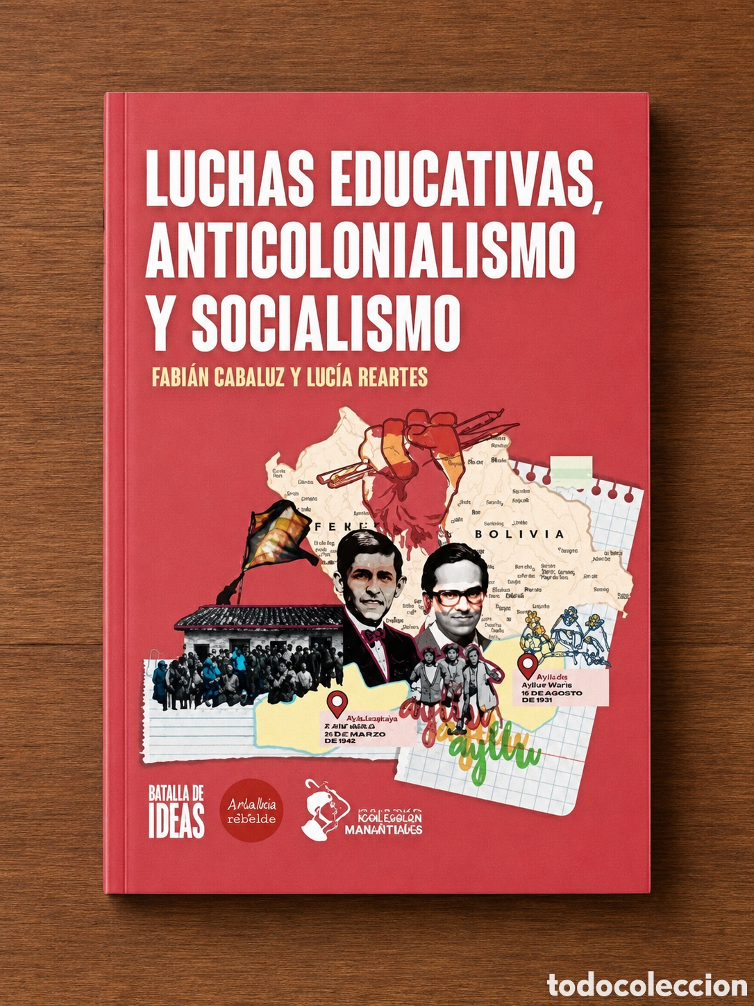 Libros: FABI&Aacute;N CABALUZ / LUC&Iacute;A REARTES &ndash; LUCHAS EDUCATIVAS, ANTICOLONIALISMO Y SOCIALISMO &ndash; LDM