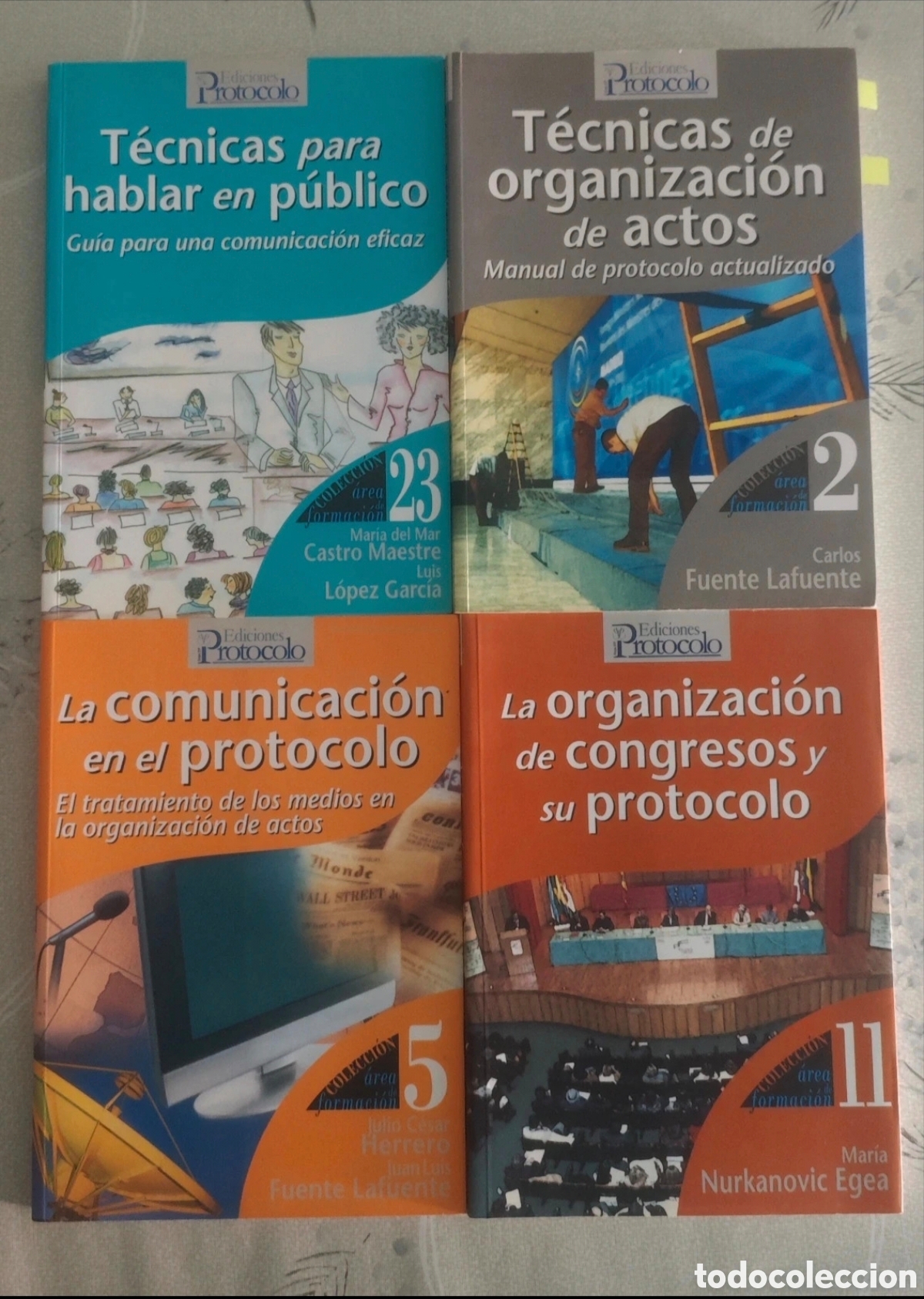 Libros: Protocolo y Organizaci&oacute;n de actos