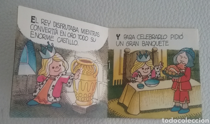 Libros: Mini Cuento EL REY MIDAS. N.18, 1982 - Foto 2