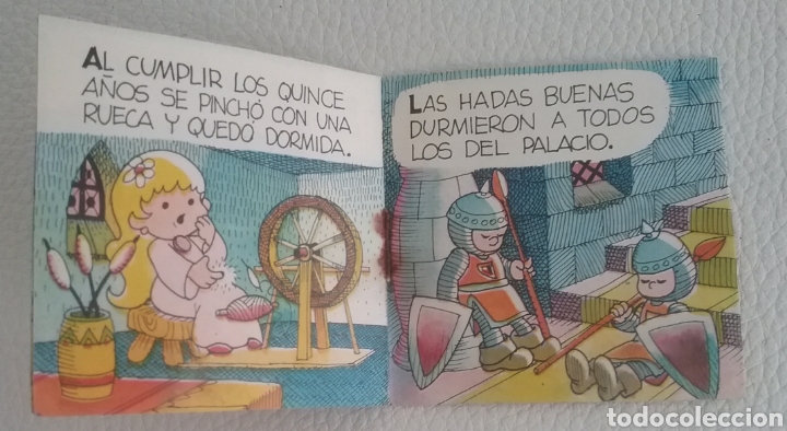 Libros: Mini Cuento LA BELLA DURMIENTE. N.24, 1982 - Foto 2