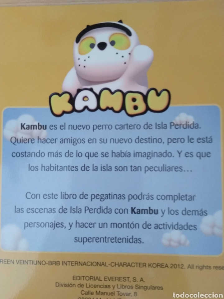 Libros: Kambu El cartero de Isla P&eacute;rdida. Nuevo - Foto 2
