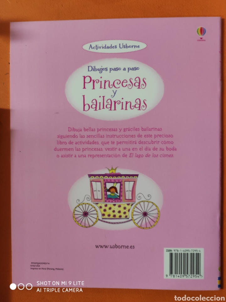 Libros: Dibujos paso a paso PRINCESAS Y BAILARINAS - Foto 2