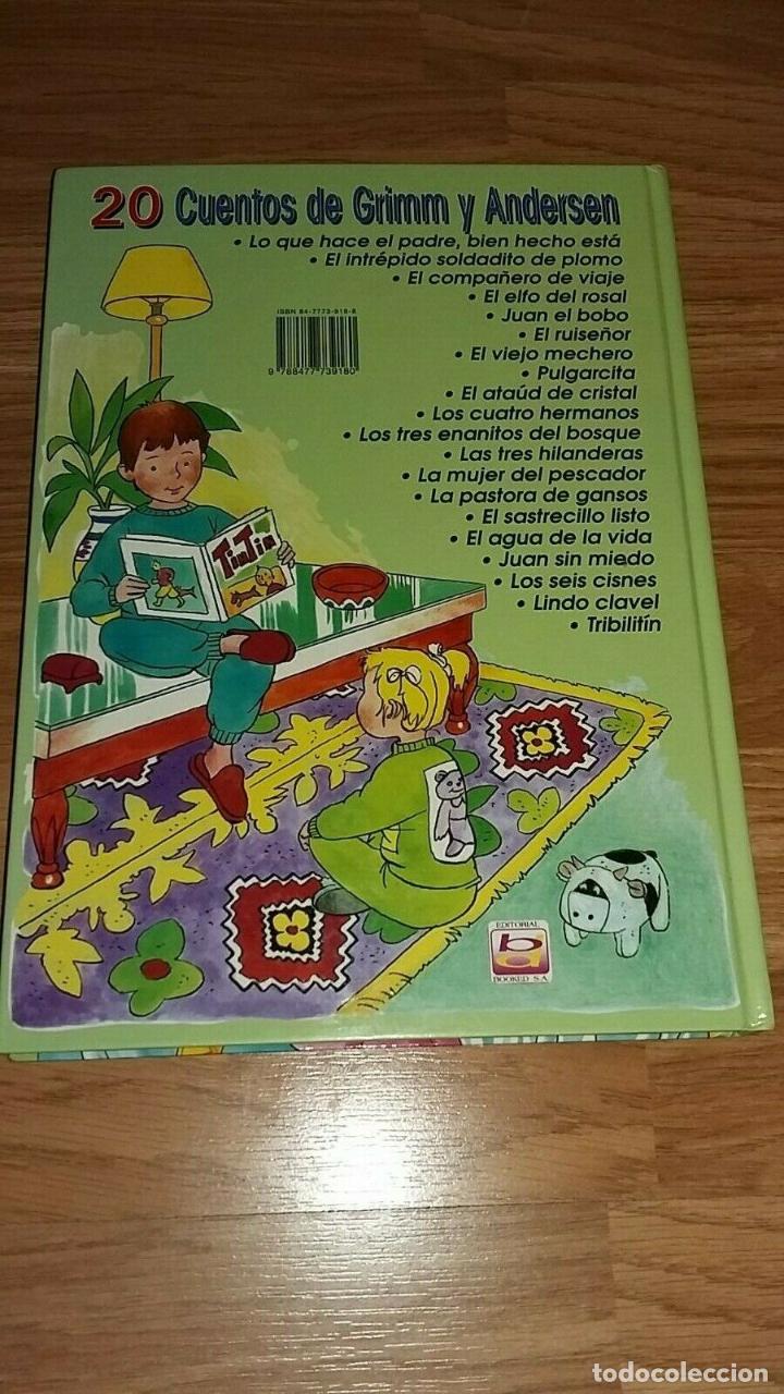 Libros: CUENTOS PARA RECORDAR - 20 CUENTOS DE GRIMM Y ANDERSEN - Foto 2
