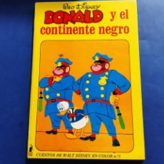 Libros: DONALD Y EL CONTINENTE NEGRO Nº 5 - EDITORIAL MOLINO 1971-EXCELENTE ESTADO. Lote 211467262