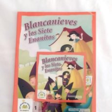 Libros: CUENTO BLANCANIEVES Y LOS SIETE ENANITOS + CD BIBLIOTECA INFANTIL EL MUNDO