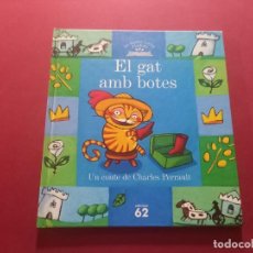 Libros: EL GAT AMB BOTES TAPA DURA CATALÁN COLECCION ELS NOSTRES CONTES. Lote 302536348