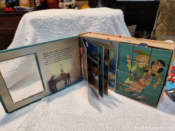 Libros: PETER PAN ( cubopuzzles) de LIBSA - Foto 2