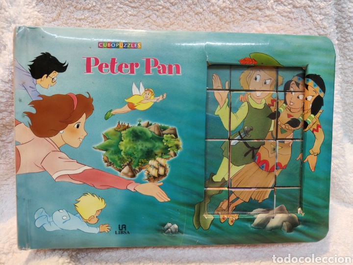 Libros: PETER PAN ( cubopuzzles) de LIBSA - Foto 1