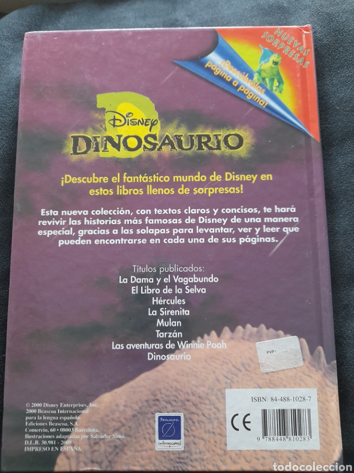 Libros: Disney Dinosaurio. Cuento con solapas. - Foto 2