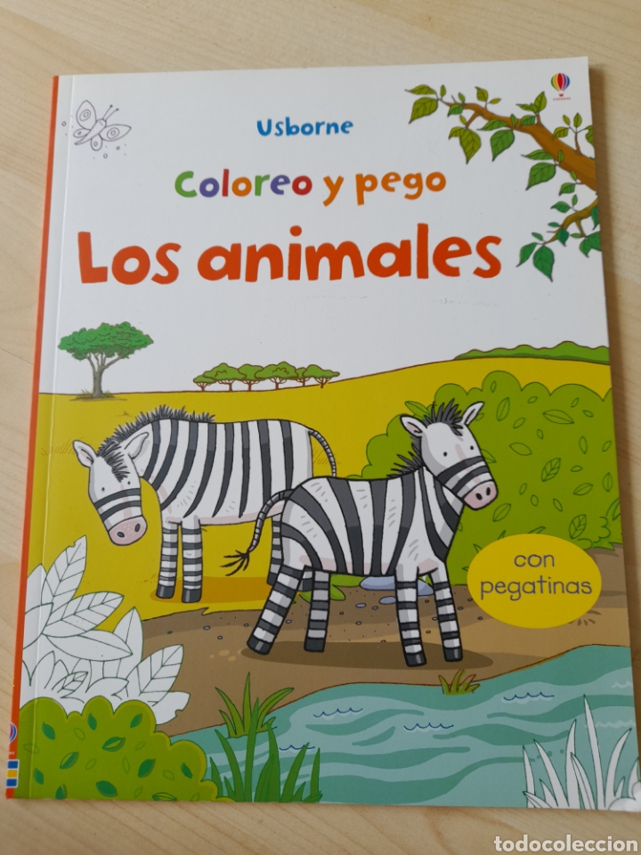 Libros: Coloreo y pego. Los animales - Foto 1