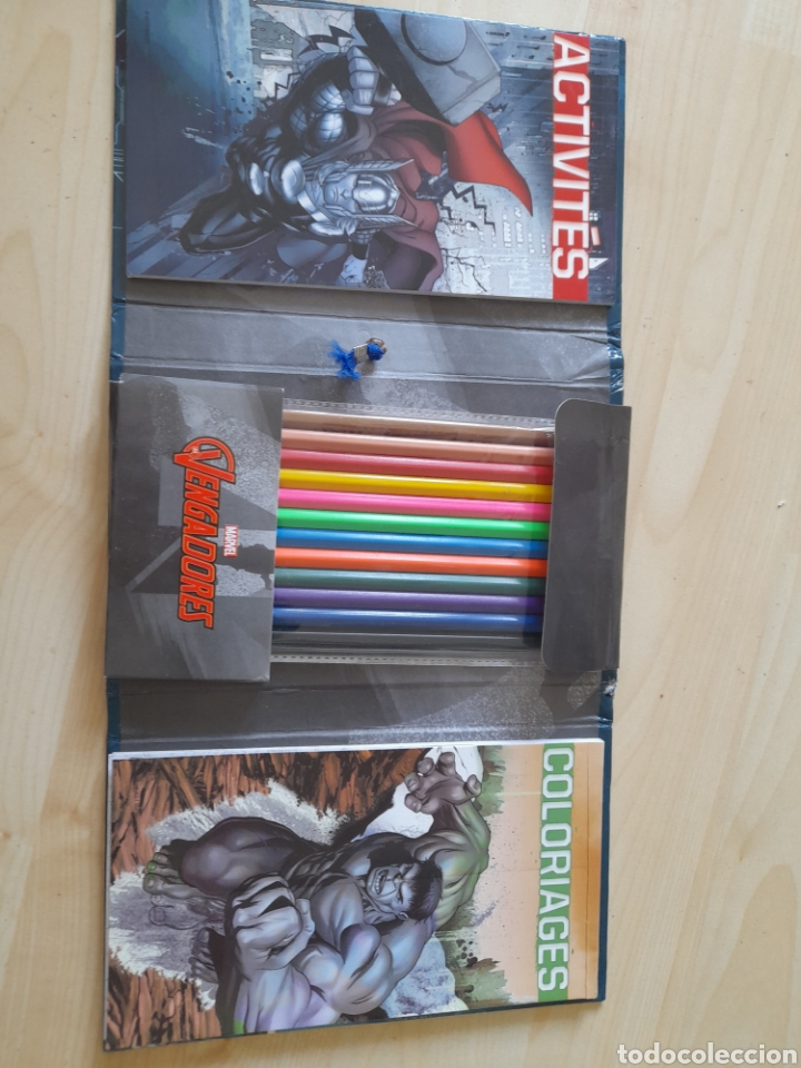 Libros: Avengers. Mon kit Dactivites. Franc&eacute;s - Foto 3