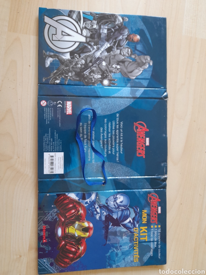 Libros: Avengers. Mon kit Dactivites. Franc&eacute;s - Foto 4