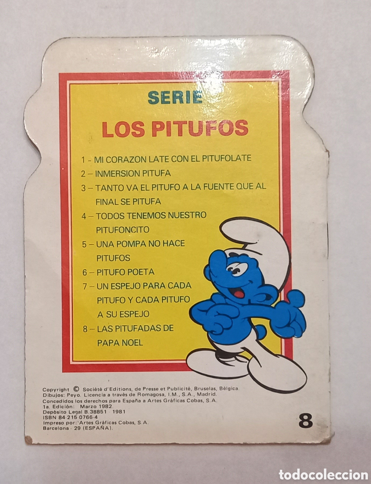 Libros: Cuento Los Pitufos 1982 - Las pitufadas de Papa Noel - Foto 3