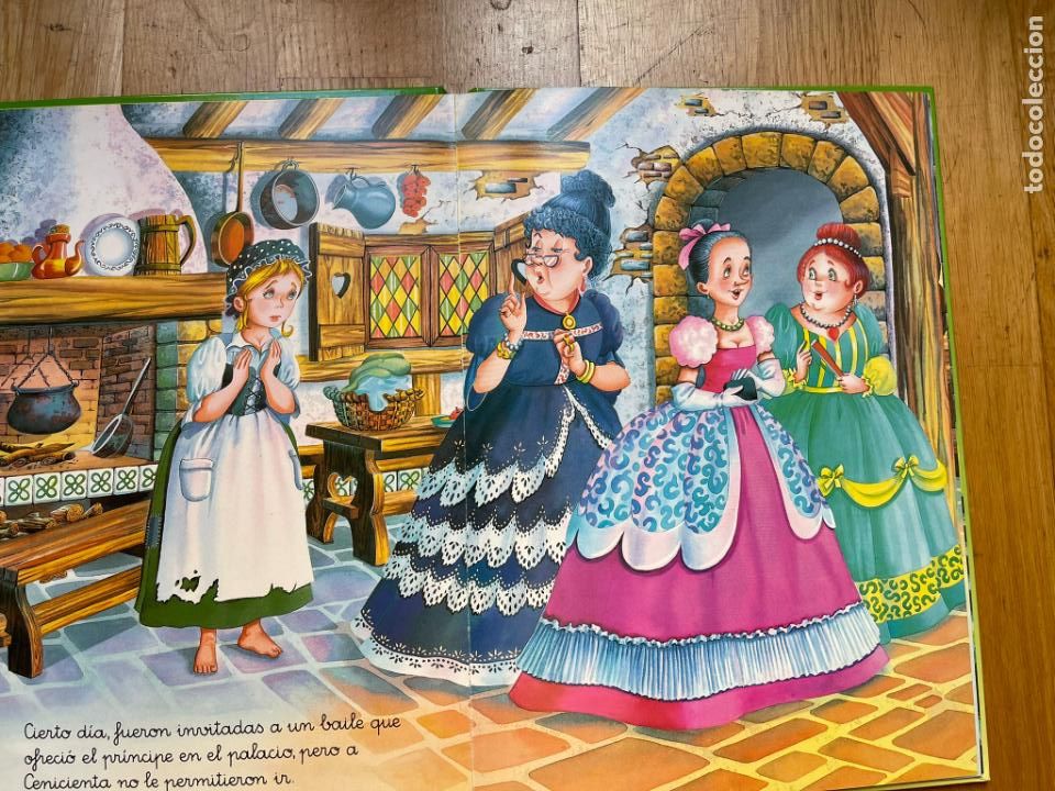 Libros: CUENTO CENICIENTA EDICIONES SUSAETA A&Ntilde;O 1993 - Foto 4