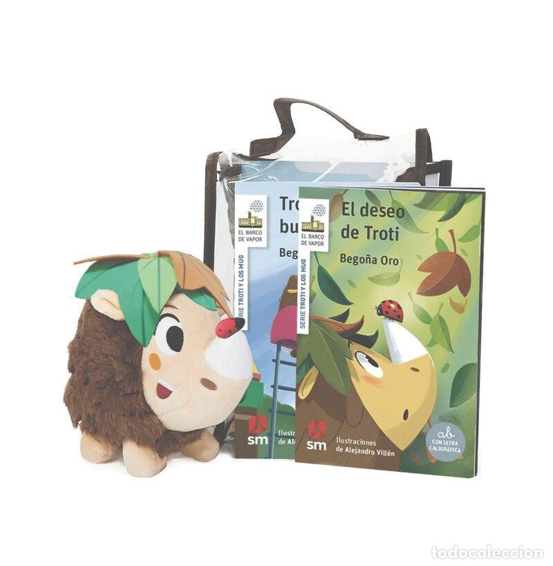 Libros: (PACK) TROTI EN EL BOSQUE (+MU&Ntilde;ECO) - Foto 1