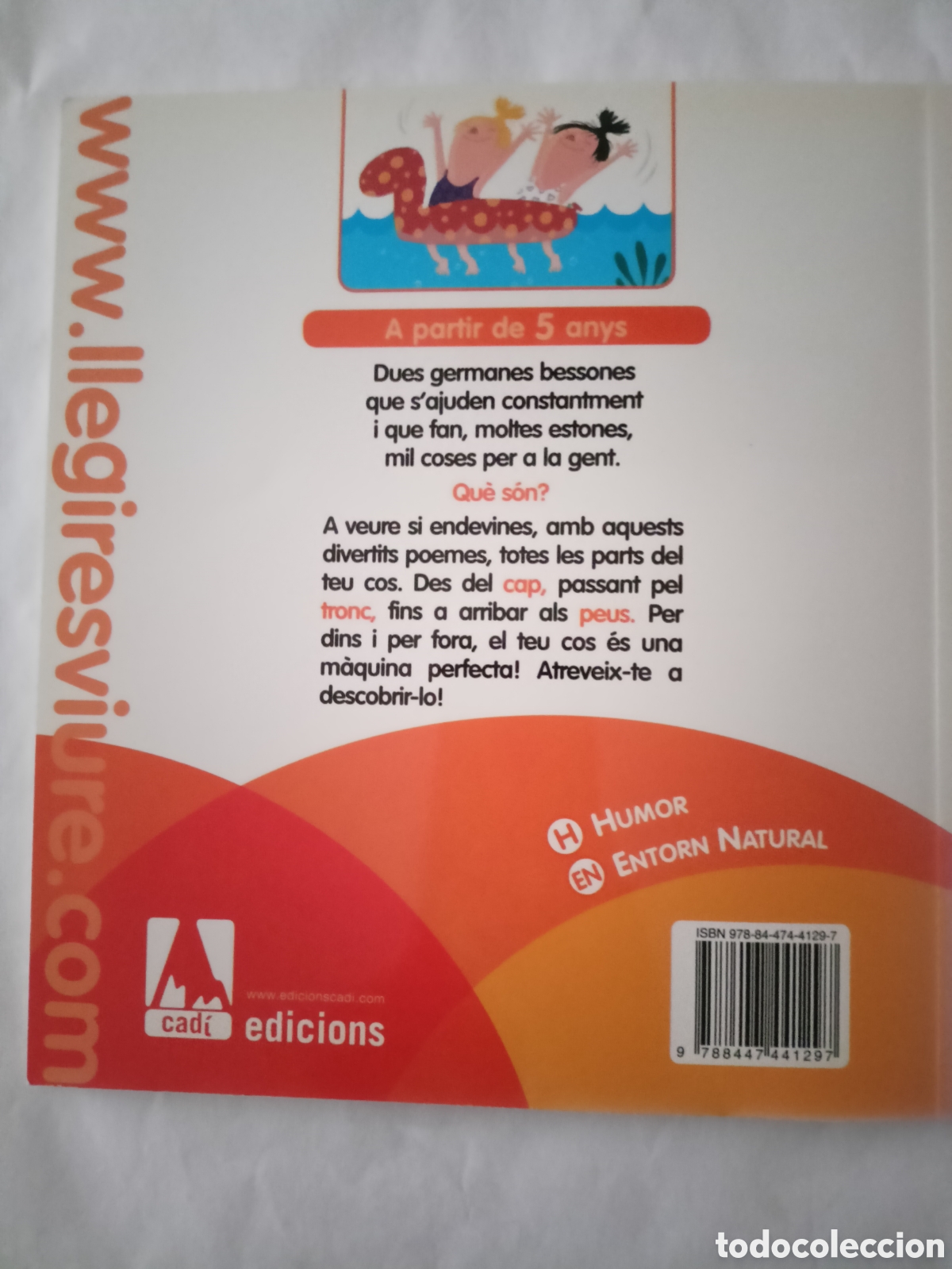 Libros: Ulls, peu o m&agrave;? Ho endevinaras? Ed Cad&iacute; - Foto 2