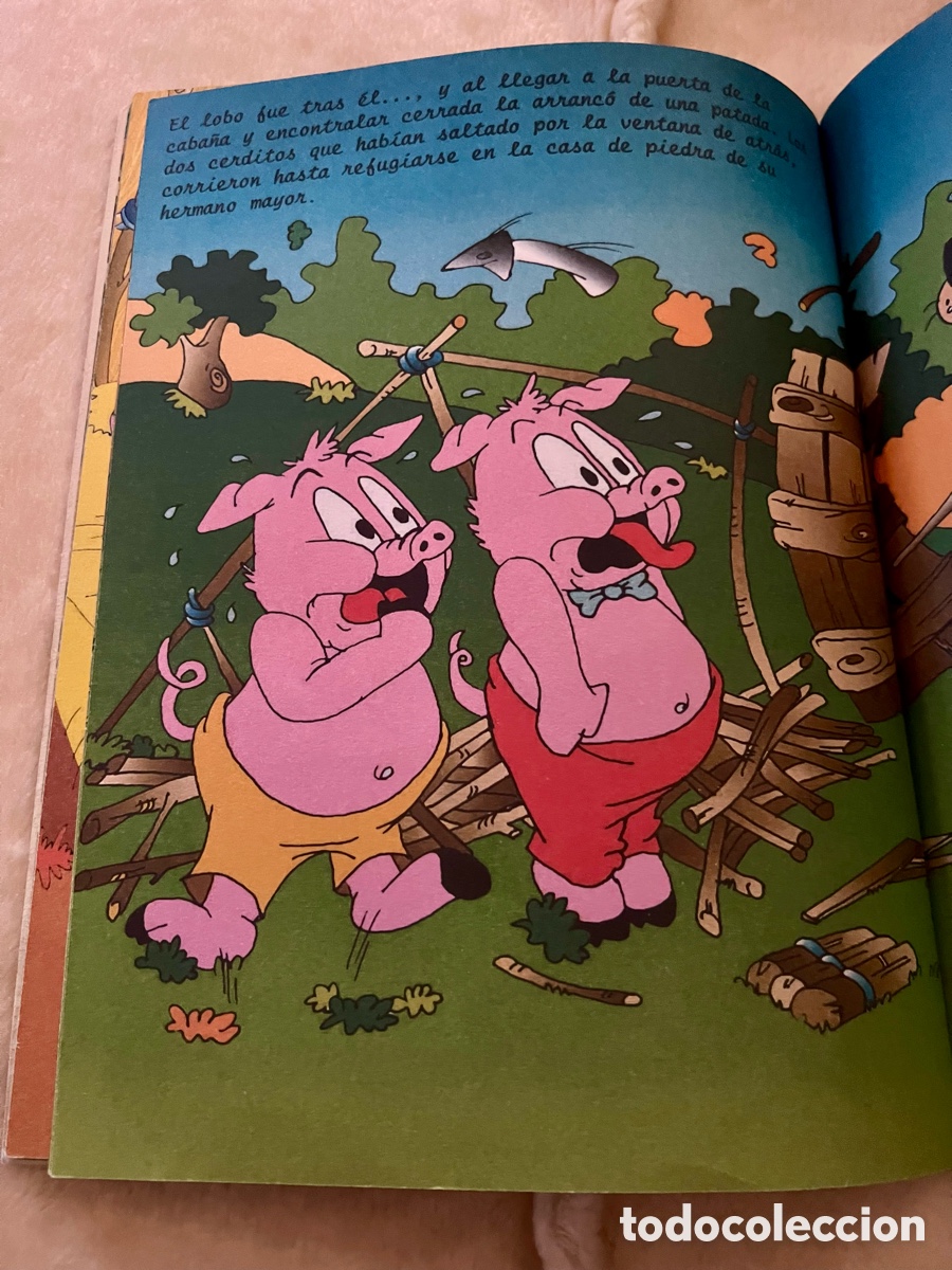 Libros: Cuento Los tres cerditos y el Lobo - Foto 3