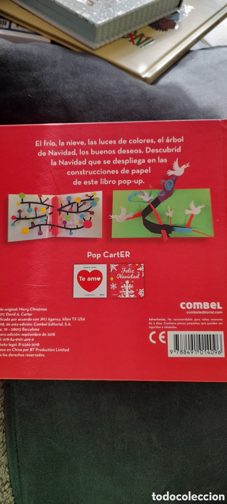 Libros: Feliz Navidad Pop UP. David Carter - Foto 2