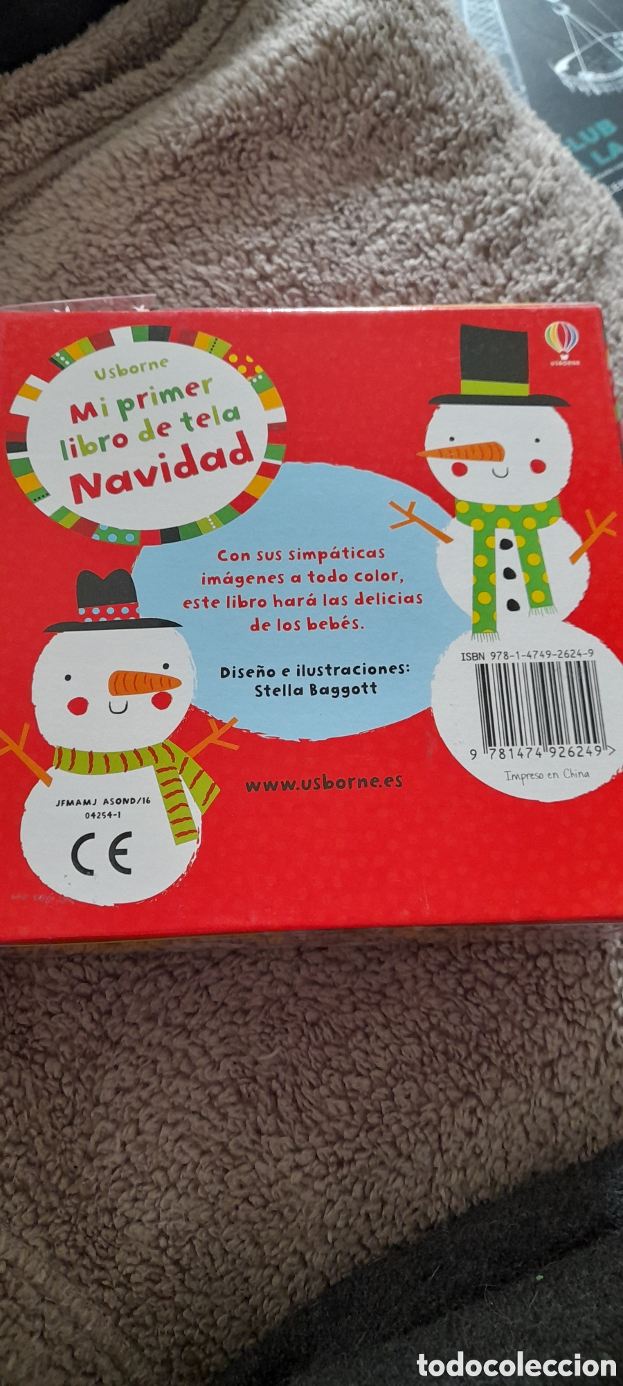 Libros: Mi primer libro de tela, Navidad. - Foto 2