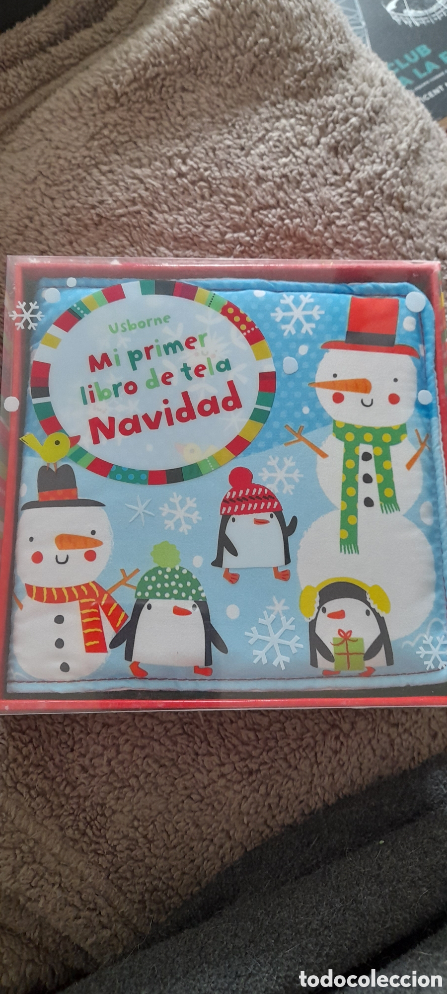 Libros: Mi primer libro de tela, Navidad. - Foto 1