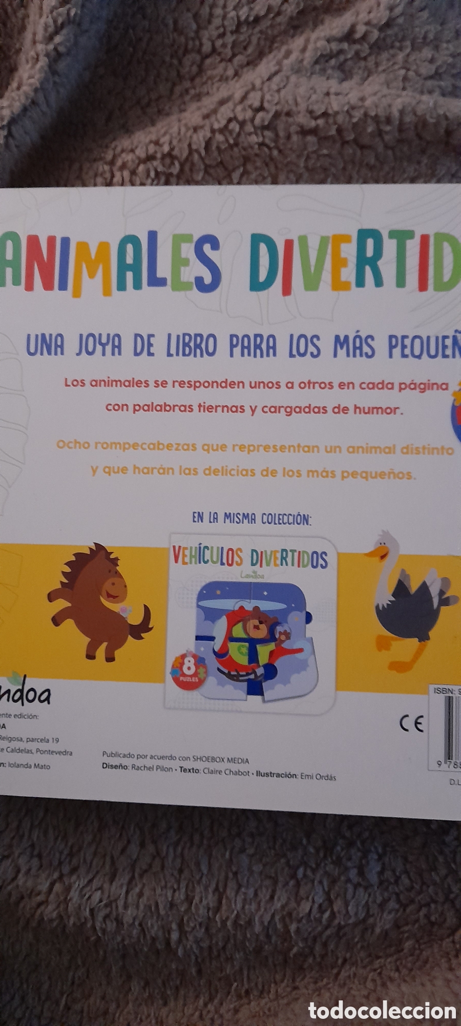 Libros: Animales divertidos. Libro puzzle - Foto 2
