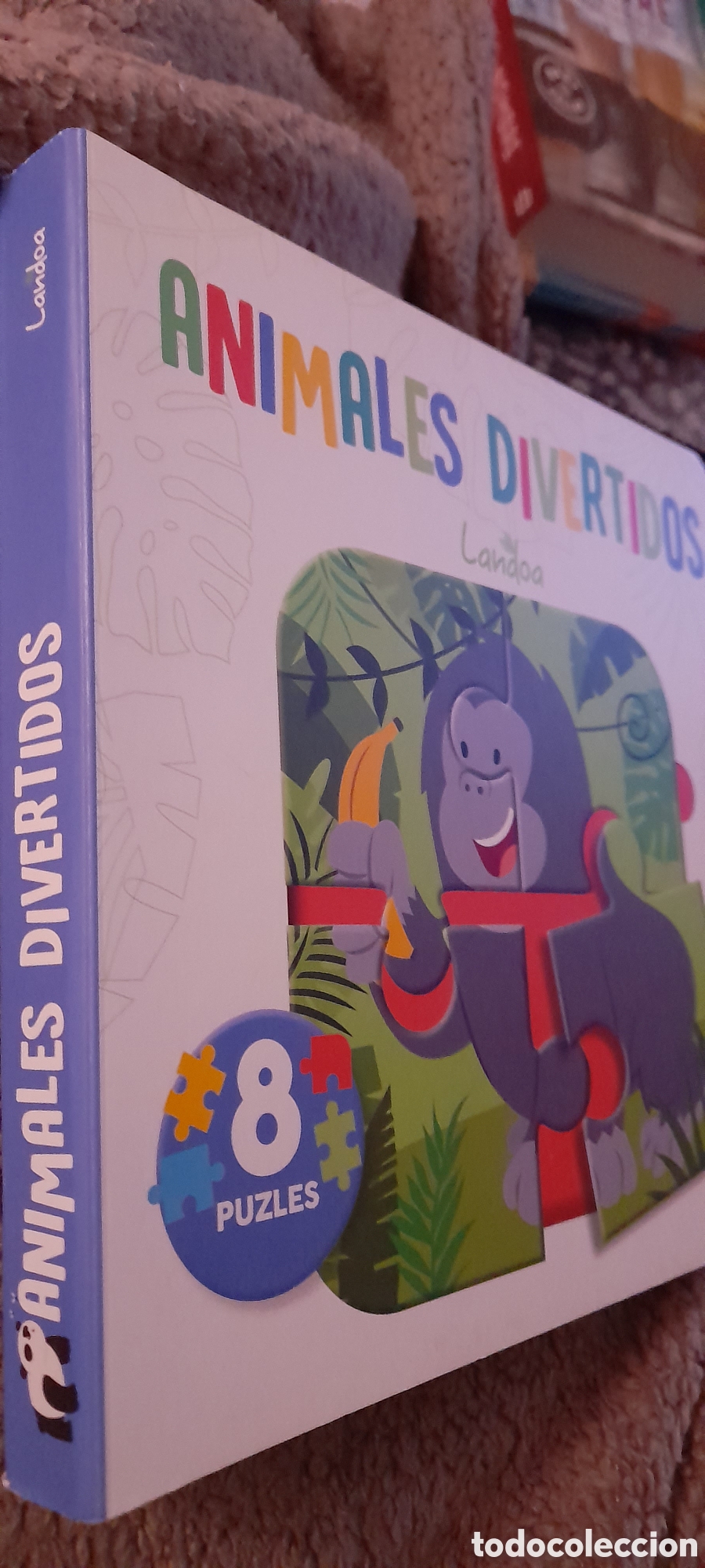 Libros: Animales divertidos. Libro puzzle - Foto 3