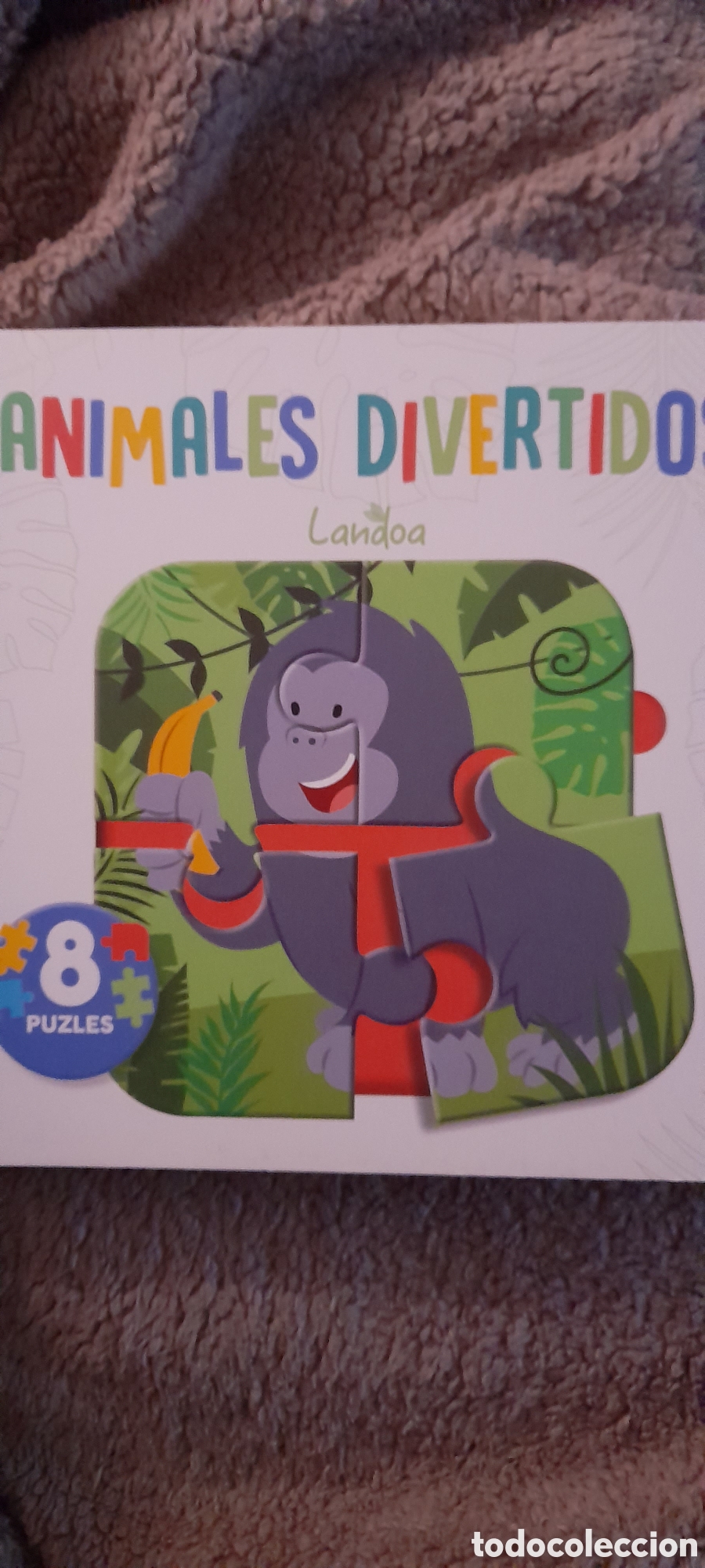 Libros: Animales divertidos. Libro puzzle - Foto 1