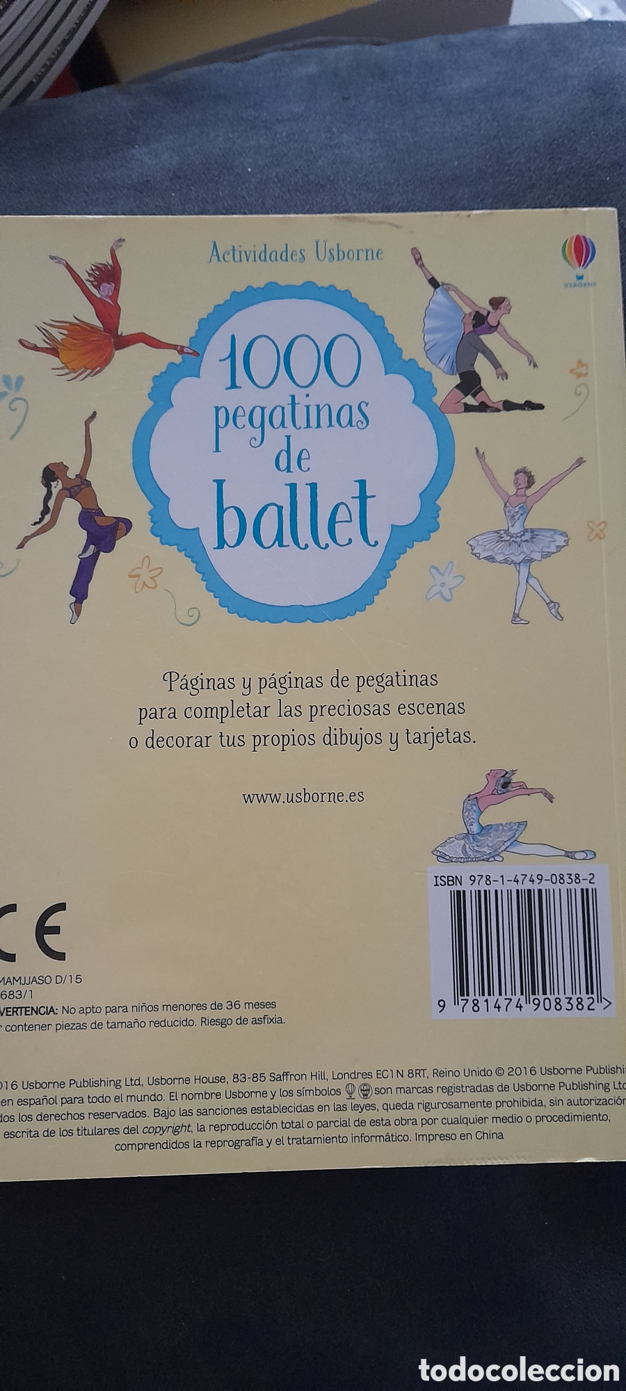 Libros: 1000 pegatinas de ballet - Foto 2