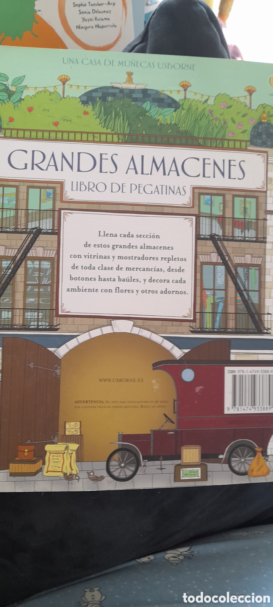 Libros: Grandes almacenes. Libro de pegatinas - Foto 2