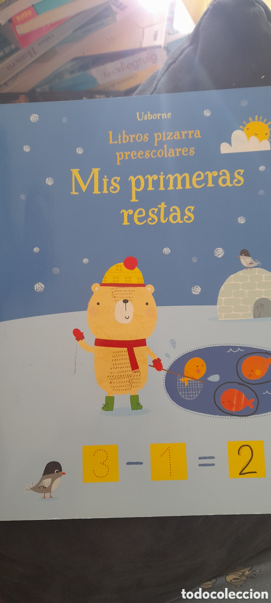 Libros: Mis primeras restas. Libro pizarra - Foto 1
