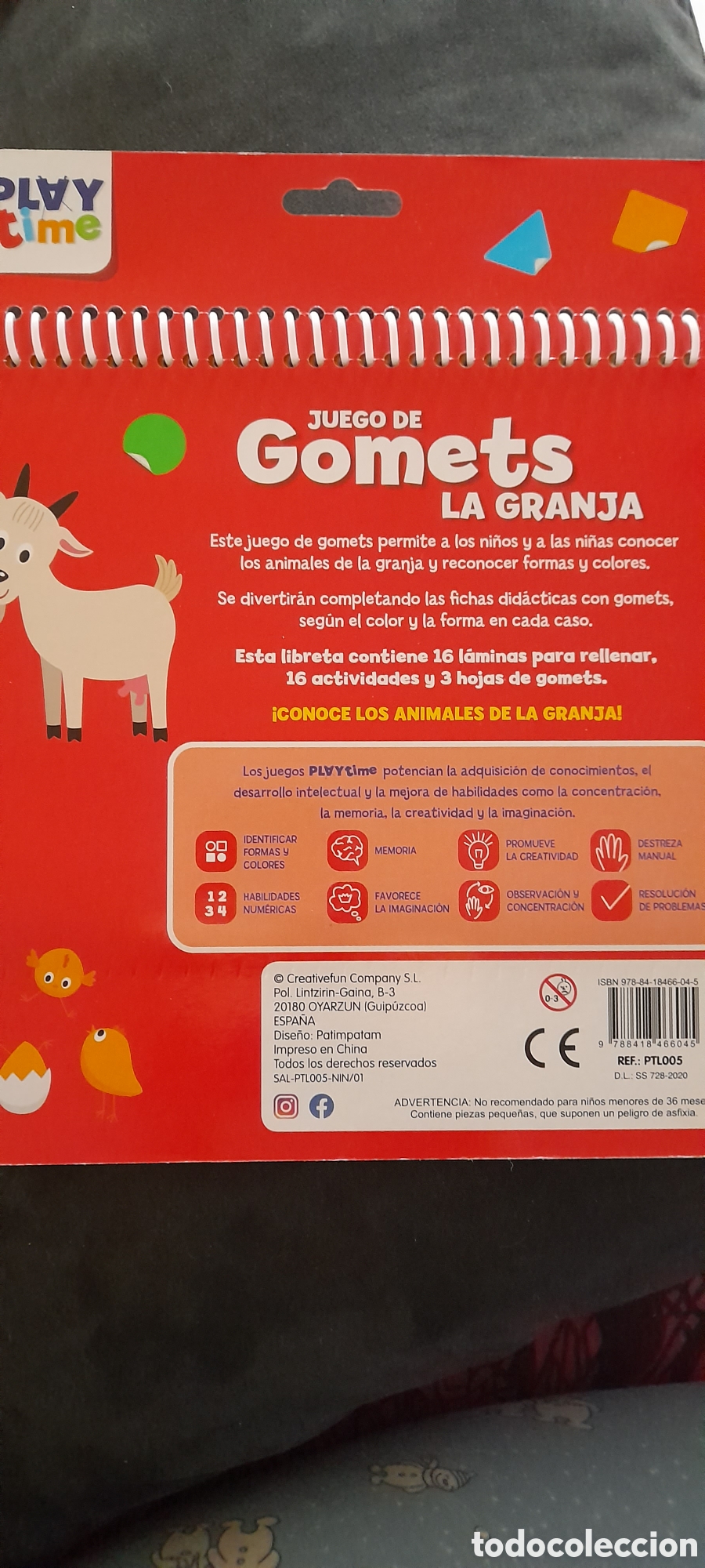 Libros: Juego de gomets. La granja - Foto 2