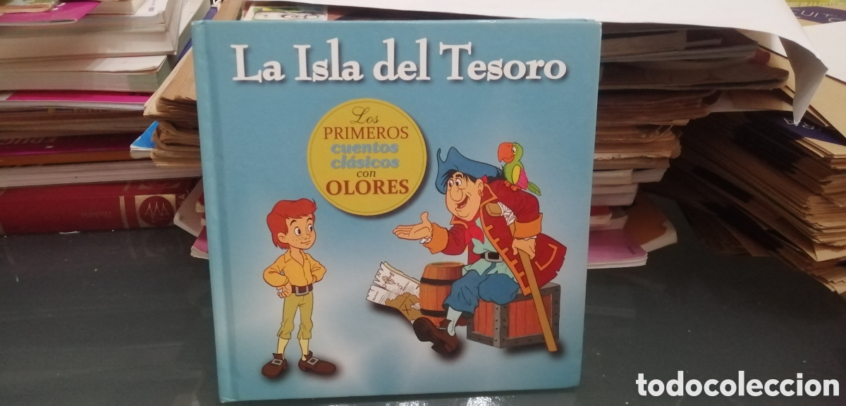 Libros: La isla del tesoro Libro con olores - Foto 1