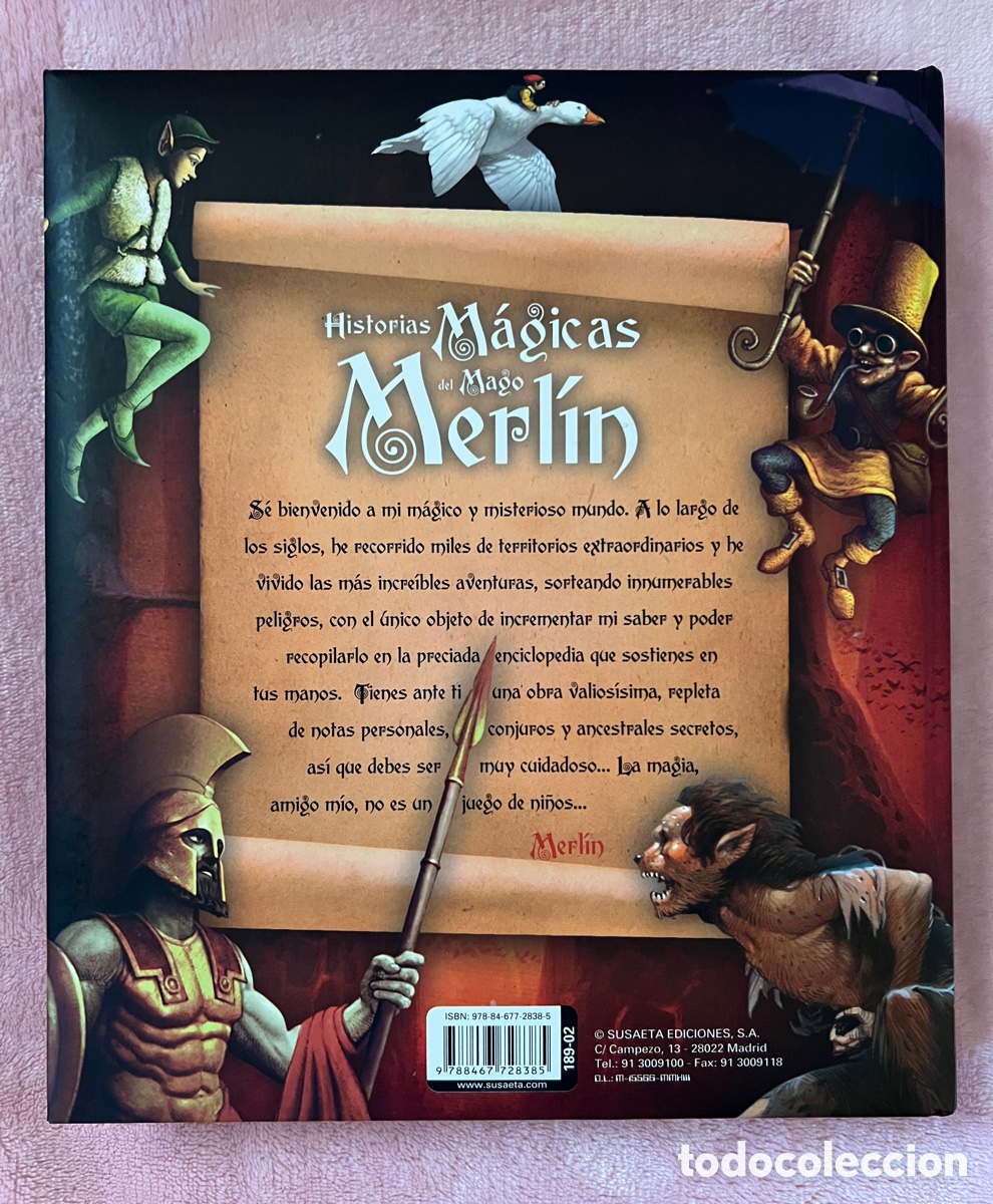Libros: Historias M&aacute;gicas del Mago Merl&iacute;n - Foto 2