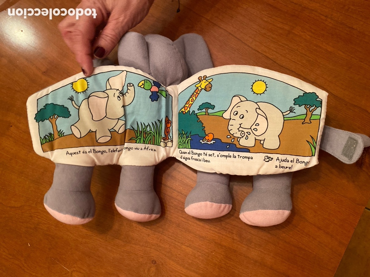 Libros: Libro peluche El Bongo. LElefant. Timun Mas - Foto 3