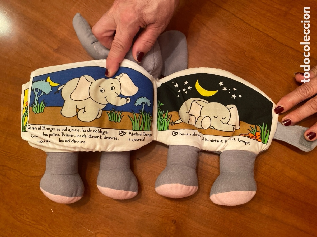 Libros: Libro peluche El Bongo. LElefant. Timun Mas - Foto 5