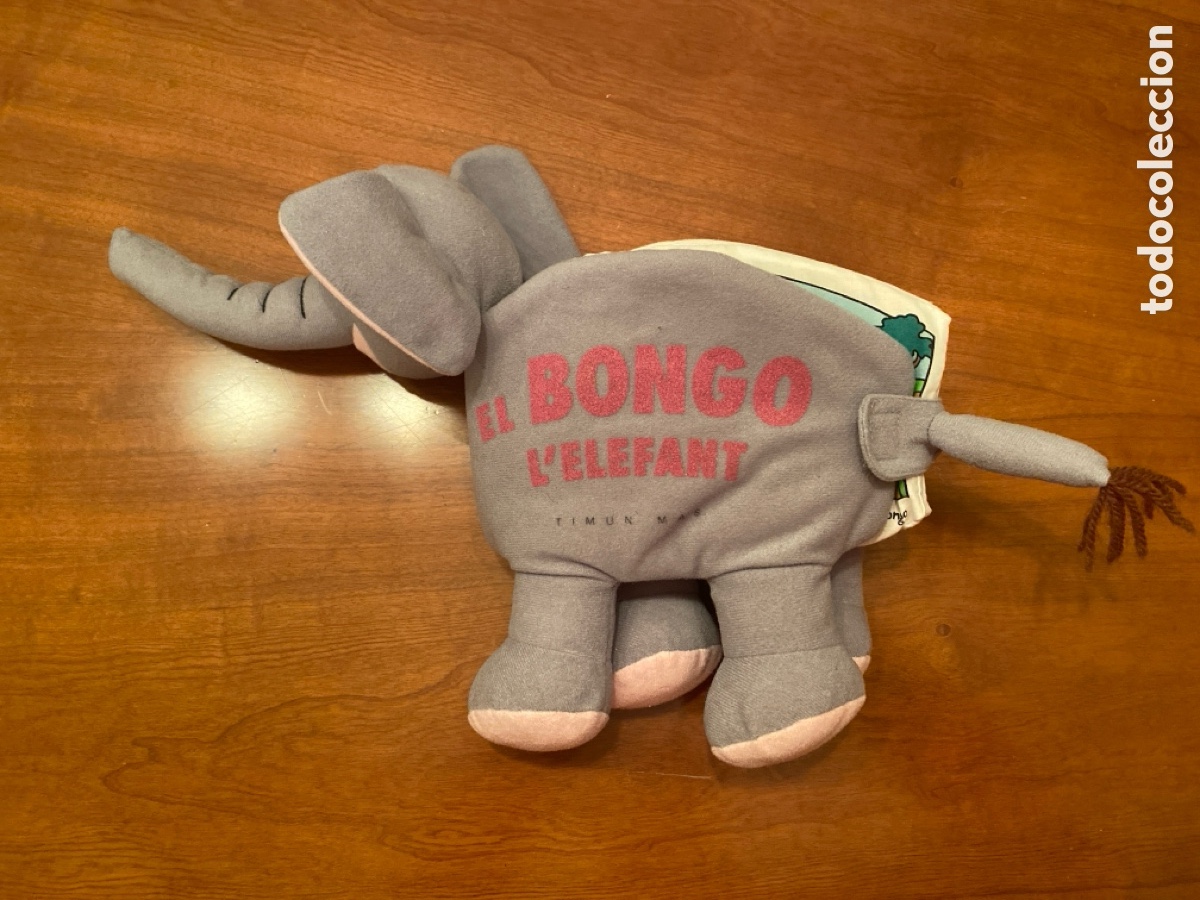 Libros: Libro peluche El Bongo. LElefant. Timun Mas - Foto 1