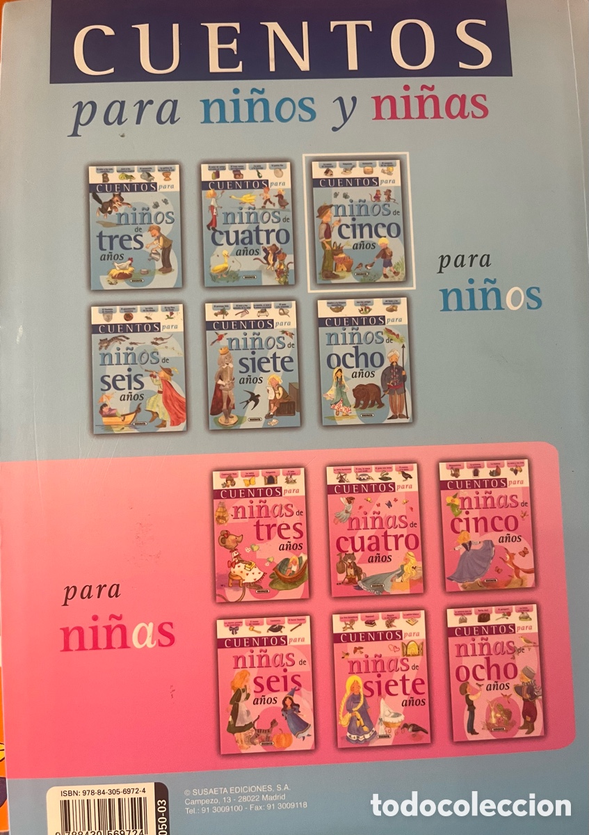 Libros: Cuentos para ni&ntilde;@s de cinco a&ntilde;os - Foto 5