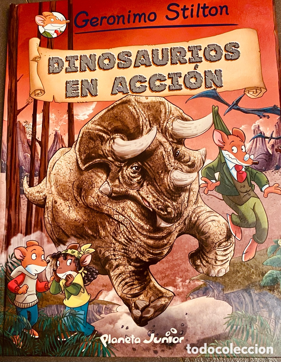 Libros: Dinosaurios en Acci&oacute;n (Geronimo Stilton) - Foto 1